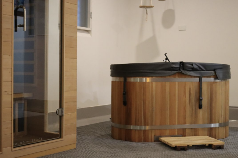 koworks avoca coworking space central coast recovery wellness centre, ice bath and sauna